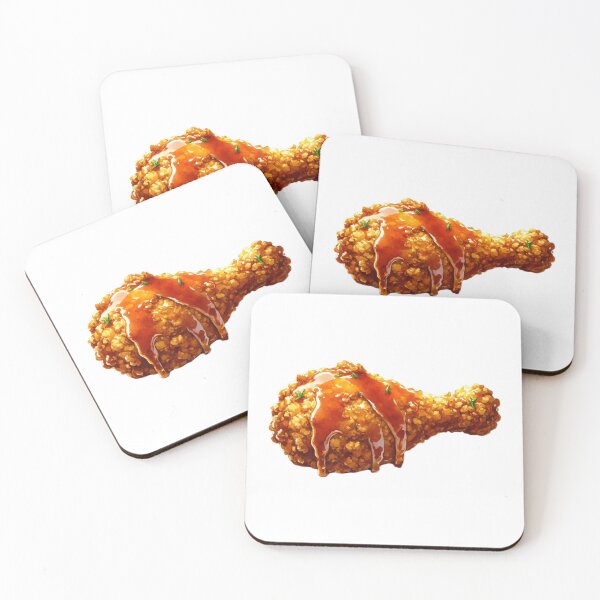 Item preview, Fried Chicken Drumstick Food Art designed and sold by Little Care Studio.