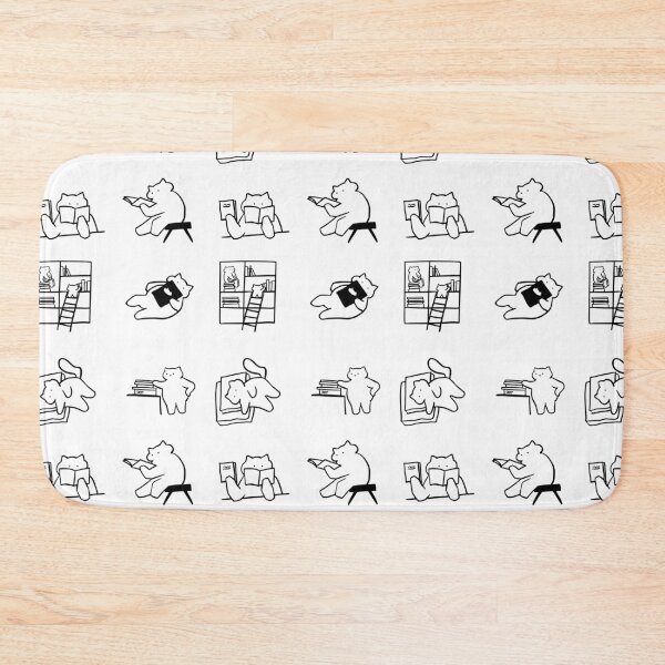 Item preview, Purrfect Storytime: Black & White Cat and Book Art designed and sold by RM-Journey.