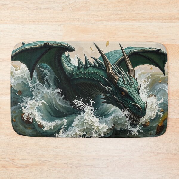 Item preview, Dragon Crash Lands in Lake designed and sold by Skye Ryan-Evans.