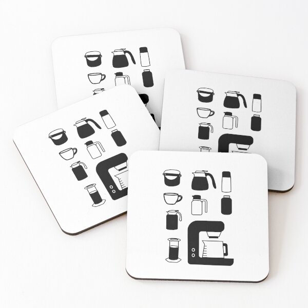 Item preview, Pour Over Perfection: Minimalist Coffee Set Design designed and sold by RM-Journey.