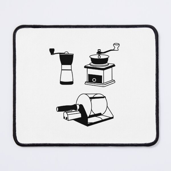 Item preview, Espresso Lovers: Black and White Coffee Set Art designed and sold by RM-Journey.