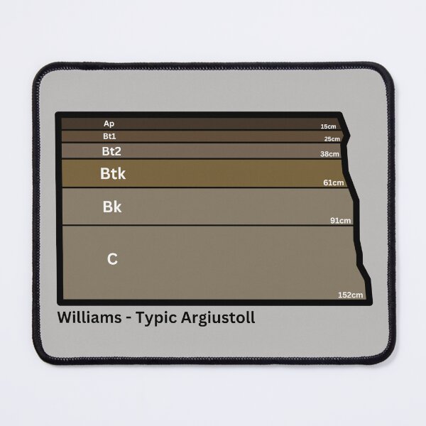 Item preview, North Dakota State Soil - Williams designed and sold by Cat00Tome.