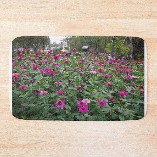 Item preview, Zinnias Growing in Baguio City Philippines designed and sold by The Botanical Jason.