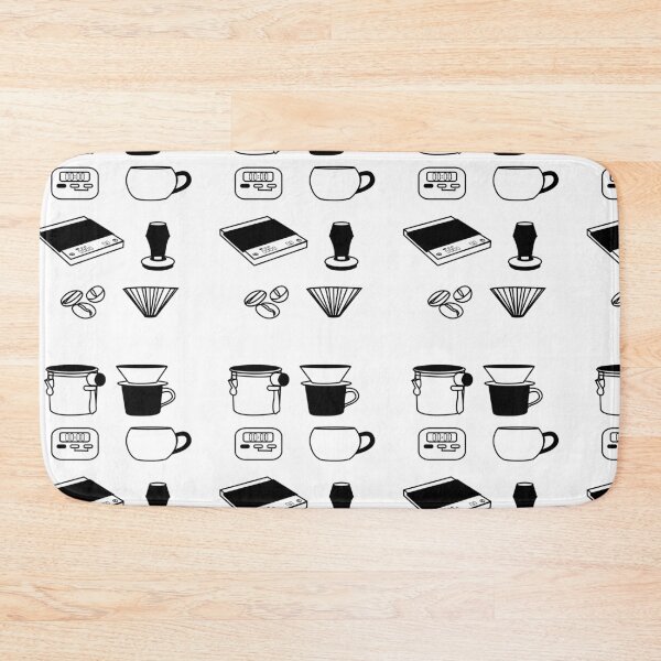 Item preview, Chic Coffee Set: Black & White Brewing Art designed and sold by RM-Journey.