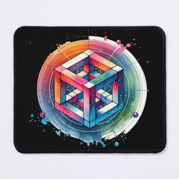 Item preview, Colorful Cube designed and sold by pikeprints.