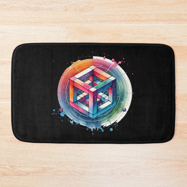 Item preview, Colorful Cube designed and sold by pikeprints.