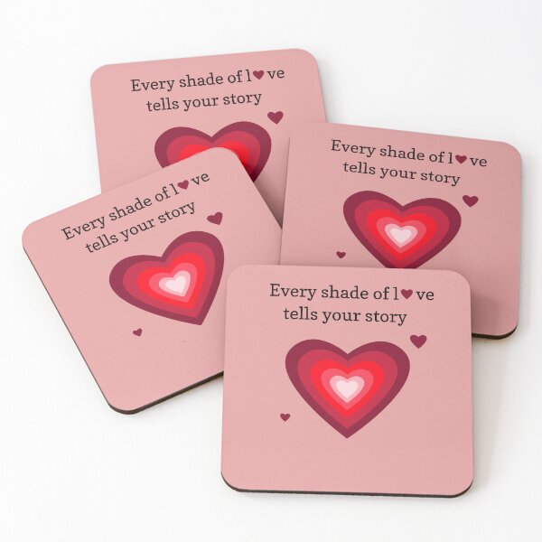 Item preview, Every Shade of love tells your story designed and sold by AKreation.