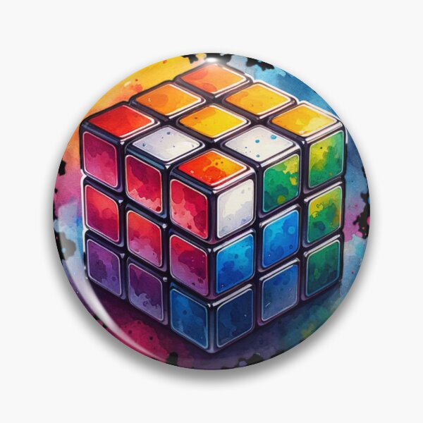 Item preview, Colorful Rubiks Cube  designed and sold by pikeprints.