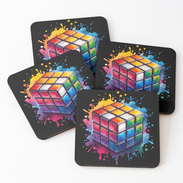 Item preview, Colorful Rubiks Cube  designed and sold by pikeprints.