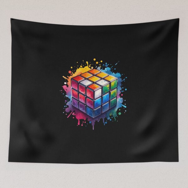 Item preview, Colorful Rubiks Cube  designed and sold by pikeprints.