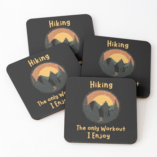 Item preview, Hiking The Only Workout I Enjoy Funny Hiking Saying designed and sold by PersianGallary.