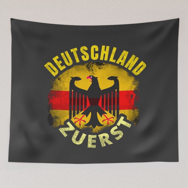 Item preview, Germany First – Patriotic Eagle T-Shirt designed and sold by Sanctum Icons.