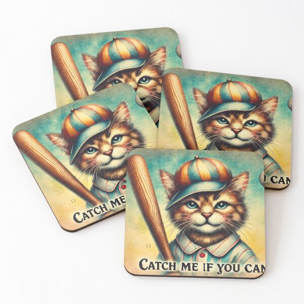 Item preview, Cat "Catch Me if You Can". designed and sold by Raha-Art .