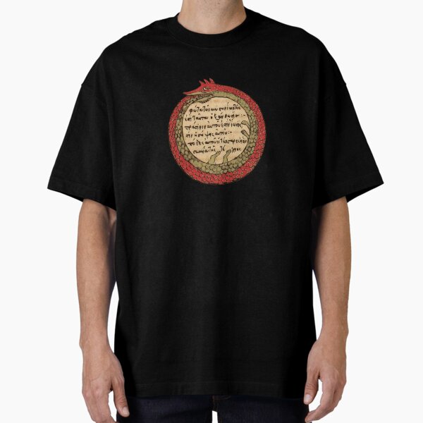Item preview, Ouroboros Dragon Snake Occult Alchemy Magic Medieval designed and sold by h44k0n.