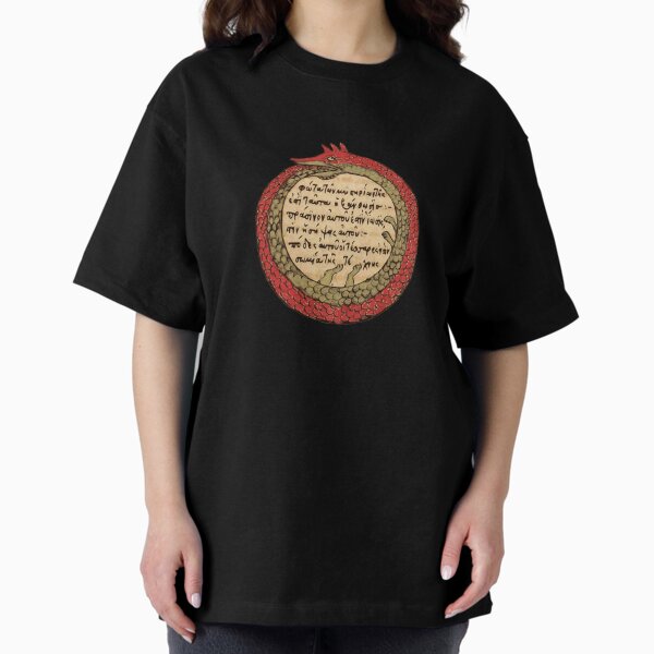 Item preview, Ouroboros Dragon Snake Occult Alchemy Magic Medieval designed and sold by h44k0n.