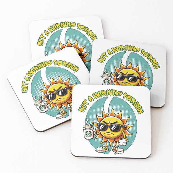 Item preview, Not a Morning Person designed and sold by Nacho Average Designs.