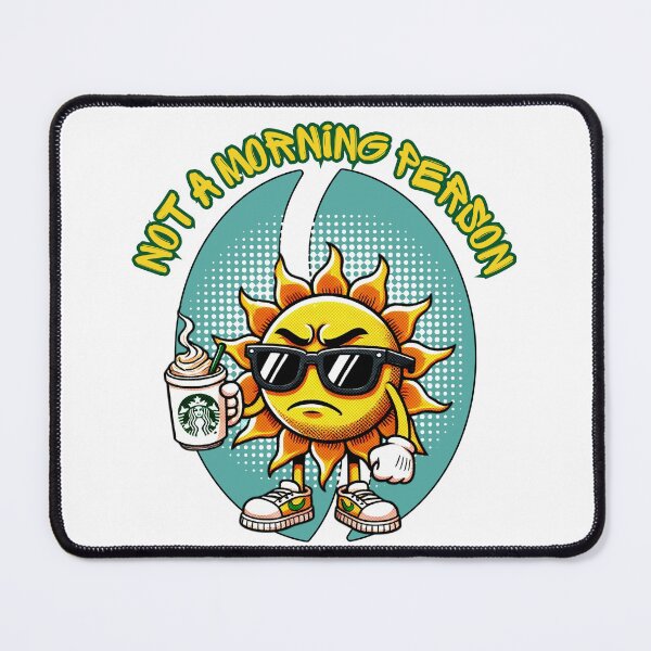 Item preview, Not a Morning Person designed and sold by Nacho Average Designs.