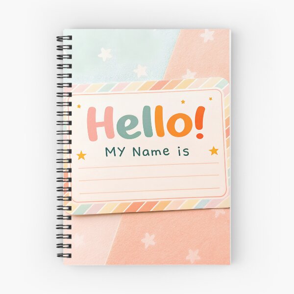 Item preview, Nametag - Hello!  designed and sold by AhArtMe.