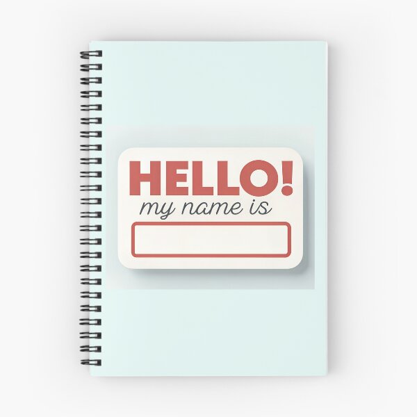 Item preview, Hello! Nametag blank designed and sold by AhArtMe.