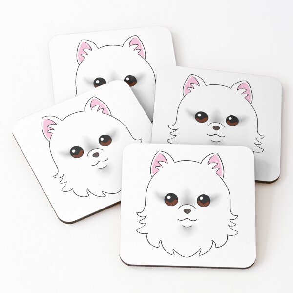 Item preview, White Pomeranian designed and sold by OliRoseArt.