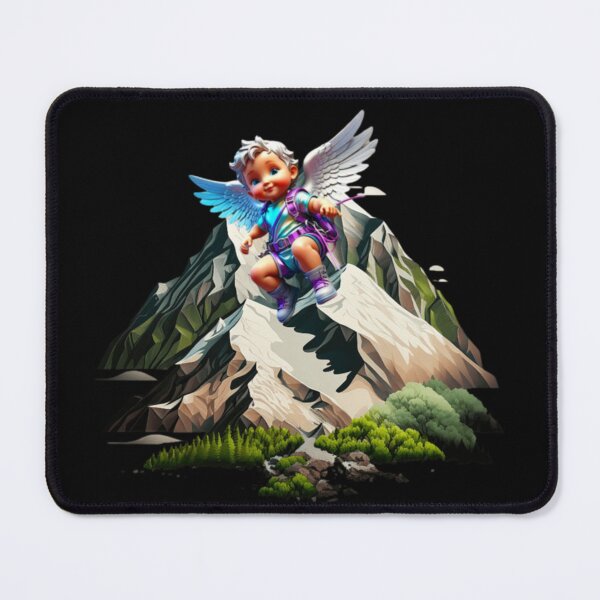 Item preview, Baby Cherub Rock Climbing designed and sold by DivineHaven.