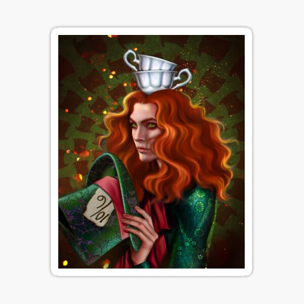 Mad Hatter Sticker