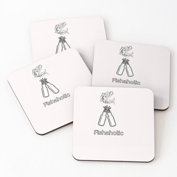 Item preview, Fishaholic Addicted to Fishing Fish Lovers Fisherman Fisherwoman designed and sold by Reelyfishing.