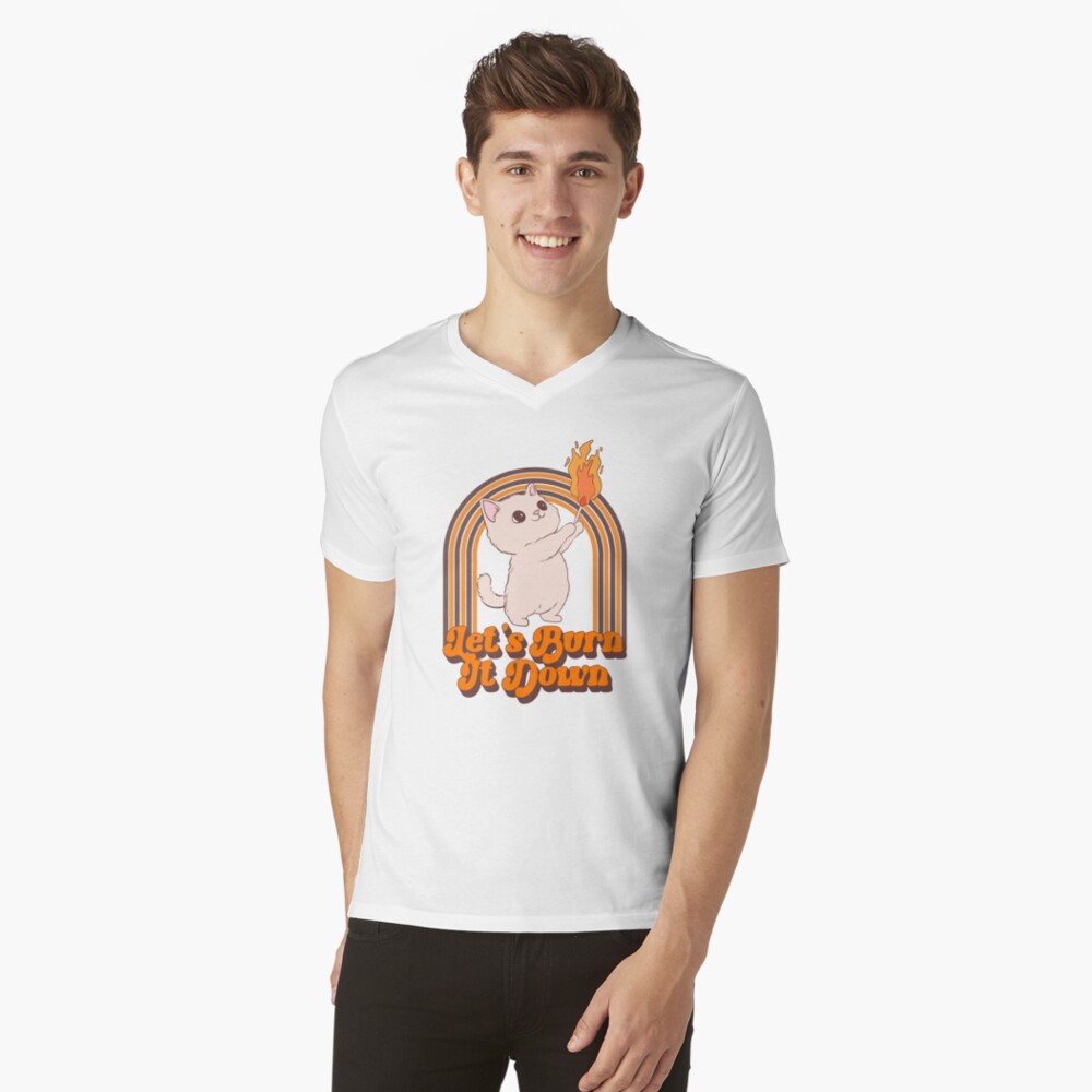 Artikel-Vorschau von T-Shirt mit V-Ausschnitt, designt und verkauft von jess1586.