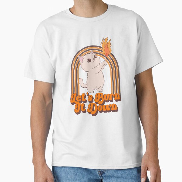 Item preview, Let’s burn it down cat designed and sold by Jess.a.creates.
