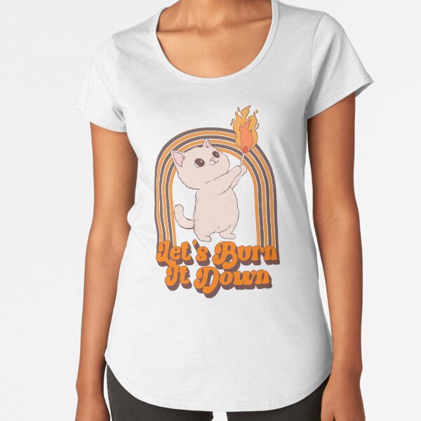Item preview, Let’s burn it down cat designed and sold by Jess.a.creates.