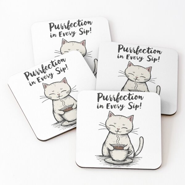 Item preview, Purrfection in every sip designed and sold by NarpLTD.