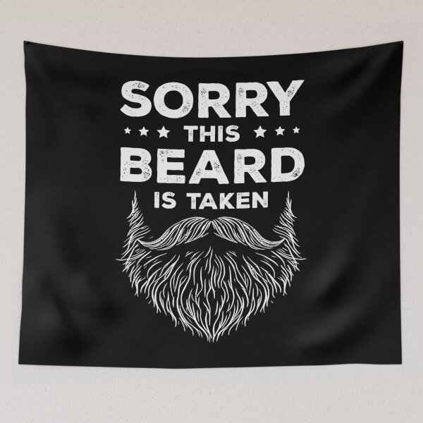 Item preview, Sorry This Beard is Taken Valentines Day designed and sold by RareBunny.