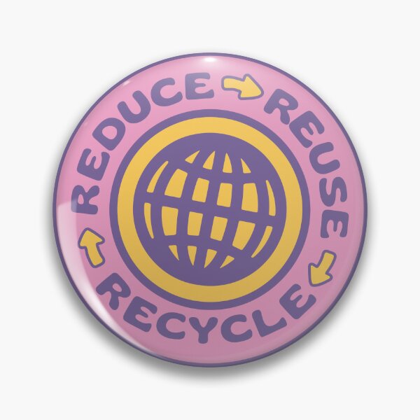 Item preview, REDUCE - REUSE - RECYCLE designed and sold by asymmetrickid.