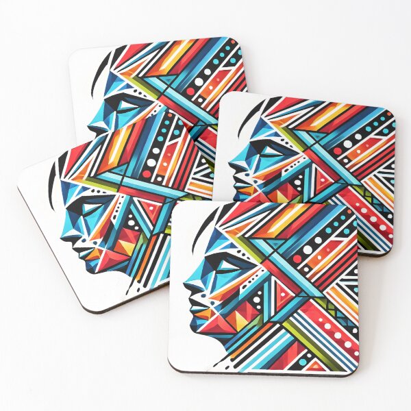 Item preview, Kaleidoscopic Portrait designed and sold by Thai Vibe Studio.