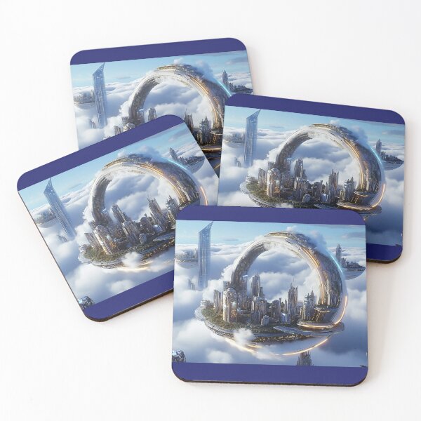 Item preview, Advanced Technology: Floating Cities of Tomorrow" designed and sold by Reina75.