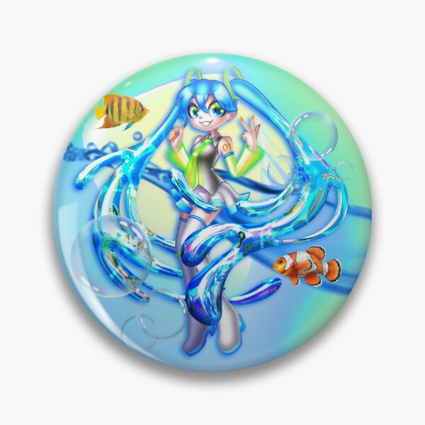 Item preview, Frutiger Aero Miku designed and sold by kaypanicarts.