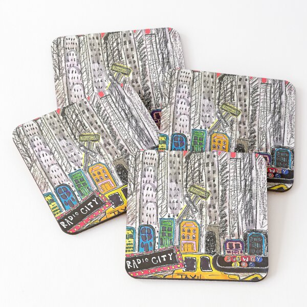 Item preview, New York City designed and sold by Art-By-Maya.