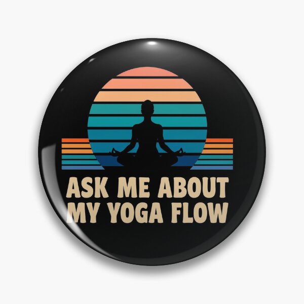 Item preview, Ask Me About My Yoga Flow: A Design for Yogis | Yoga Vibes: Express Your Flow in Style designed and sold by JOY STORE 45.