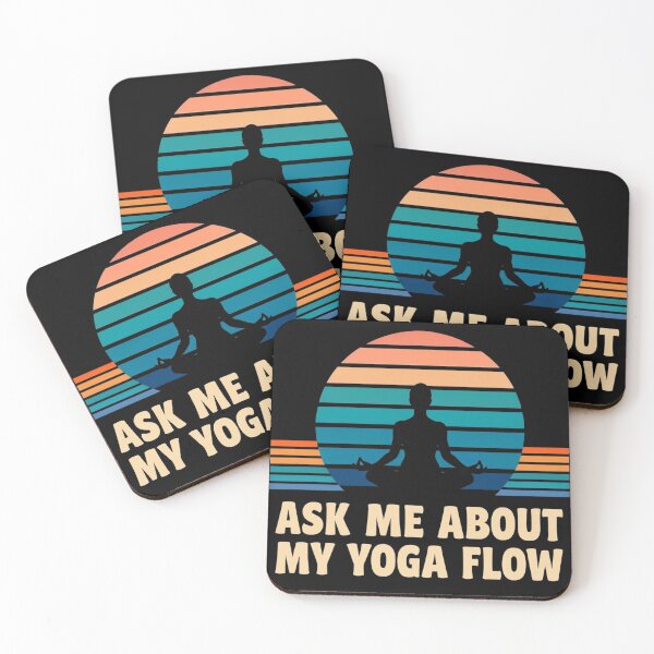 Item preview, Ask Me About My Yoga Flow: A Design for Yogis | Yoga Vibes: Express Your Flow in Style designed and sold by JOY STORE 45.
