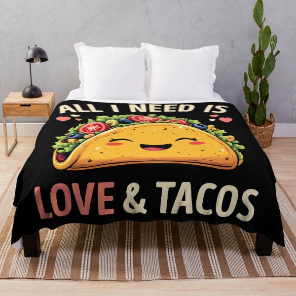 Item preview, All I Need Is Love And Tacos Funny Valentines Day designed and sold by RareBunny.