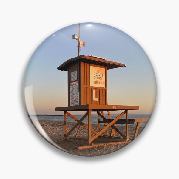 Item preview, Lifeguard Tower Newport Beach designed and sold by beccam96.