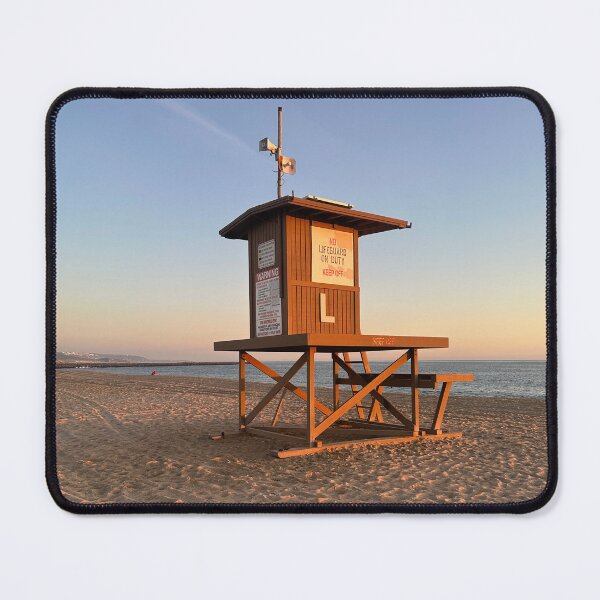 Item preview, Lifeguard Tower Newport Beach designed and sold by beccam96.