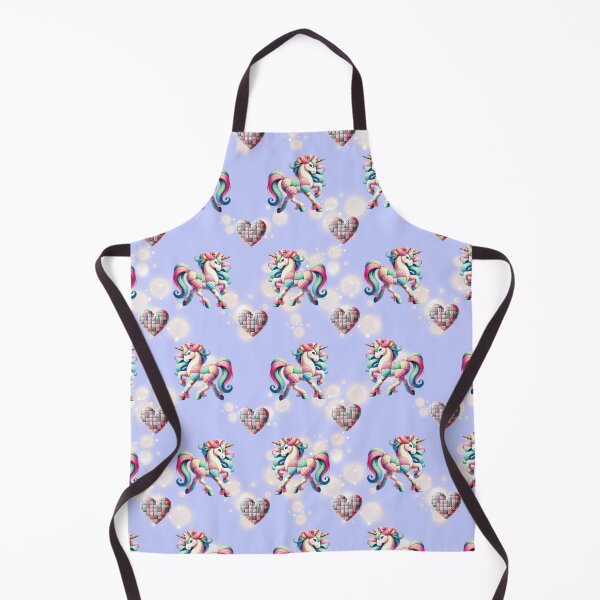 Item preview, Whimsical Patchwork Unicorn Design - Unique Fantasy-Inspired Artwork designed and sold by CritterManiaUK.
