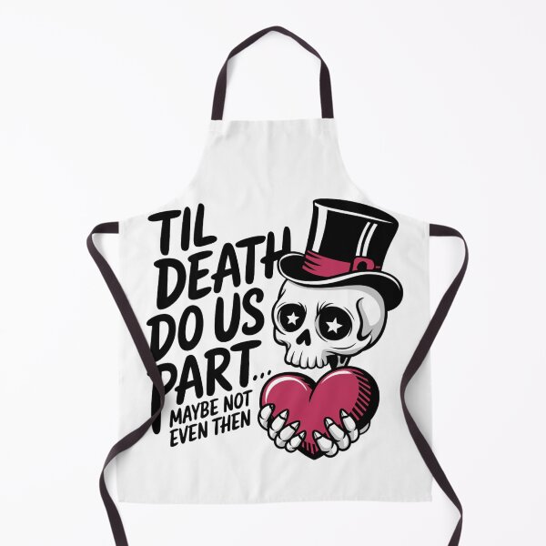 Item preview, Til Death Do Us Part, Maybe Not Even Then - Star Top Hat Design designed and sold by Peter Stawicki.