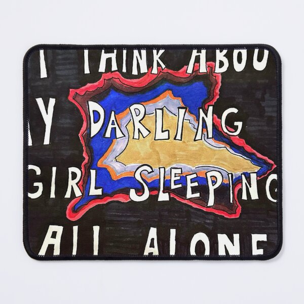 Item preview, I think About My Darling Girl Sleeping All Alone  designed and sold by Art-By-Maya.