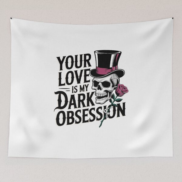 Item preview, Your Love Is My Dark Obsession - Gothic Rose Design designed and sold by Peter Stawicki.