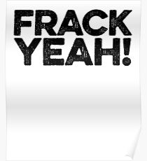 Frack Off Art UK British Irish Poster