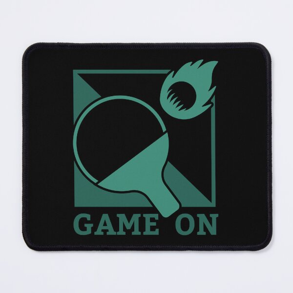 Item preview, Table Tennis Racket and Ball on Fire designed and sold by TurtleDojo.