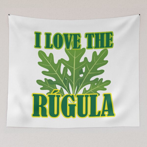 Item preview, "I LOVE THE RÚGULA" designed and sold by Tecno-Art-Land.