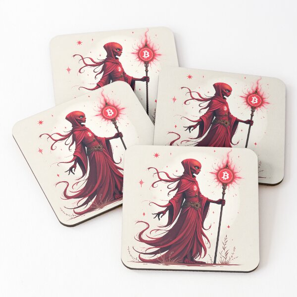 Item preview, Bitcoin Sorcerer Master of Crypto Alchemy designed and sold by RadDeck.